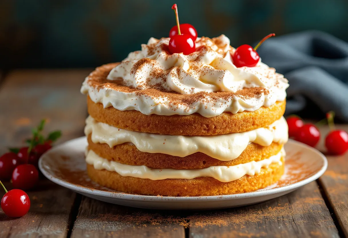Mendoza Tres Leches Cake recipe image