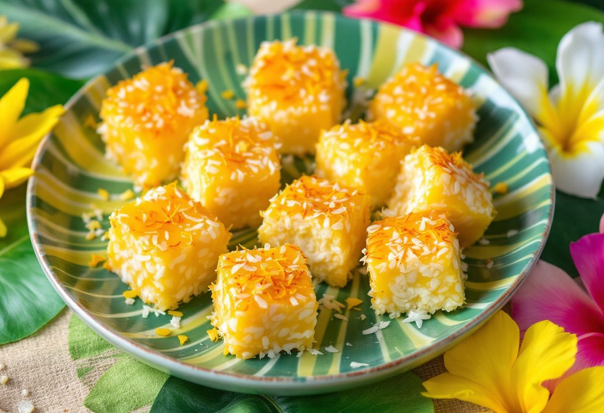 Micronesian Saffron Bites