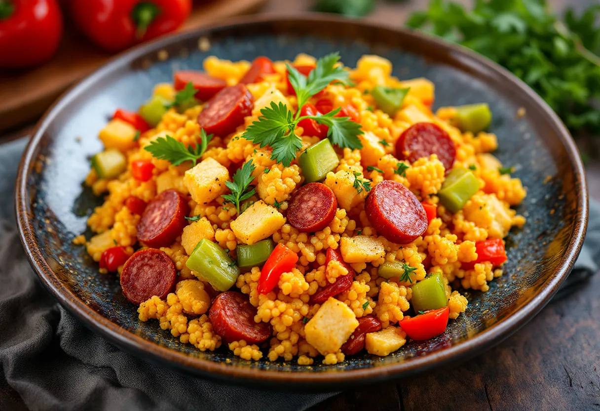 Migas de Almería recipe image