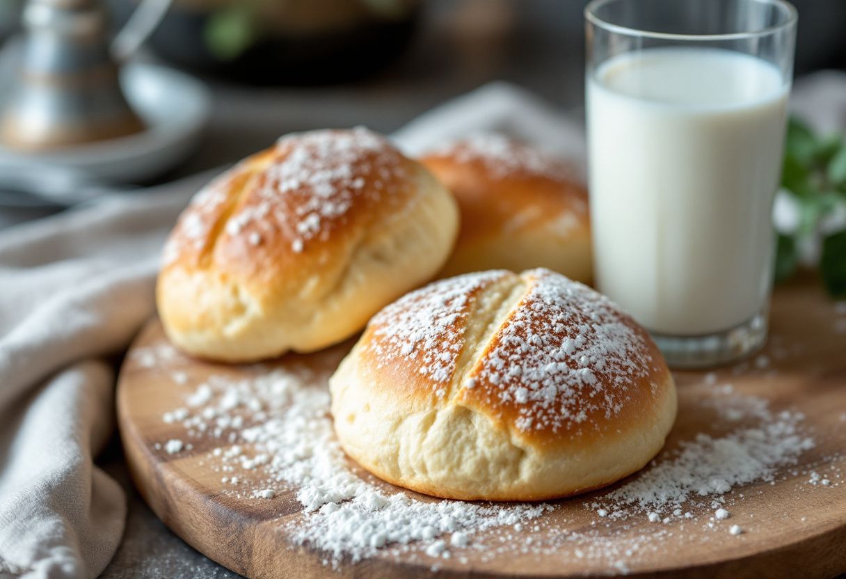 Milchbrötchen