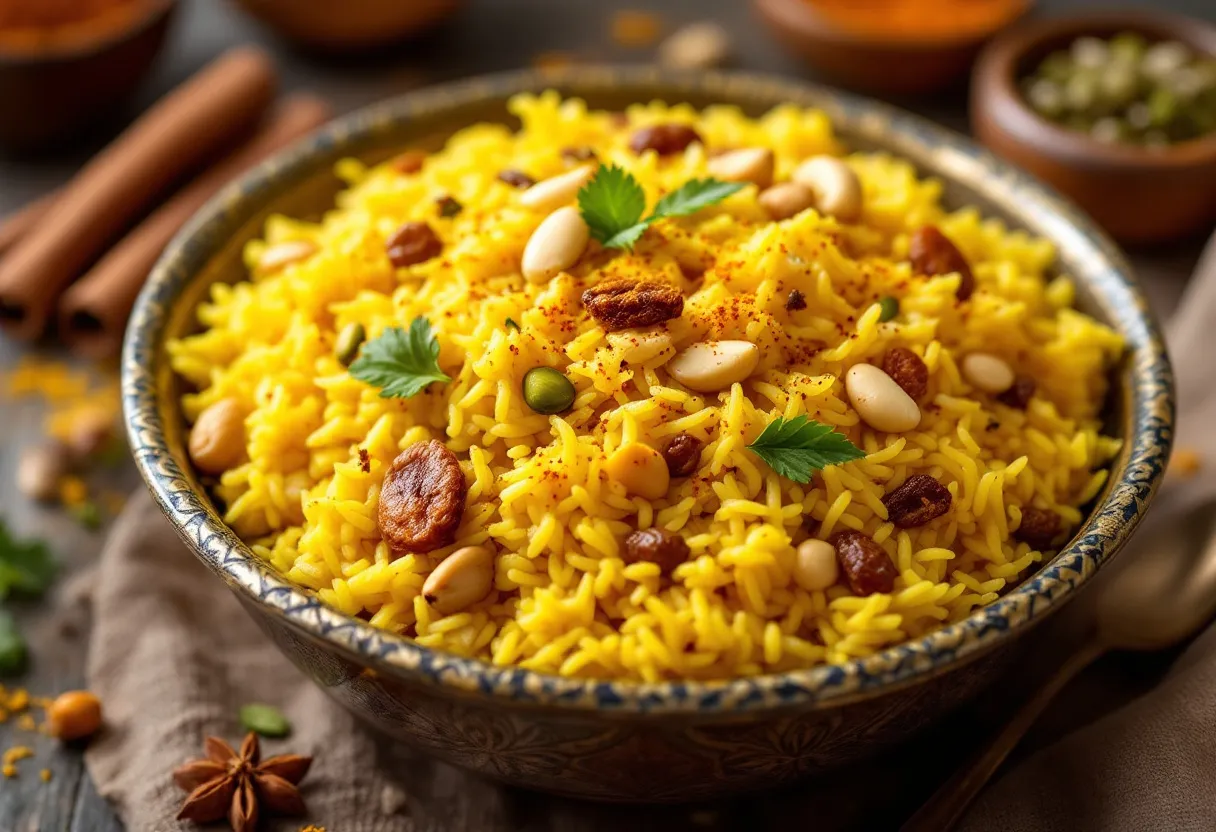 Mishti Pulao recipe image