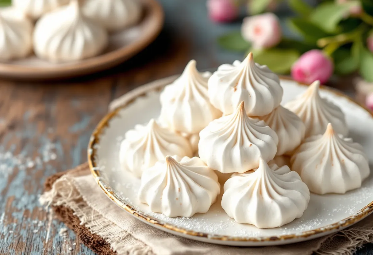 Misty Mountain Meringues