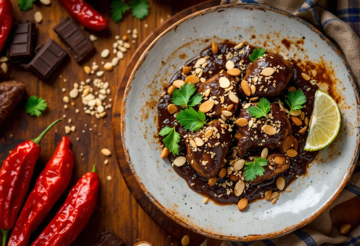 Mole Estofado Oaxaqueño recipe image