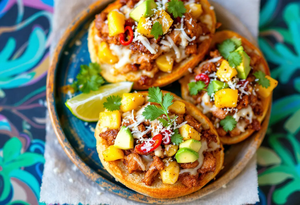 Molletitos Al Pastor recipe image