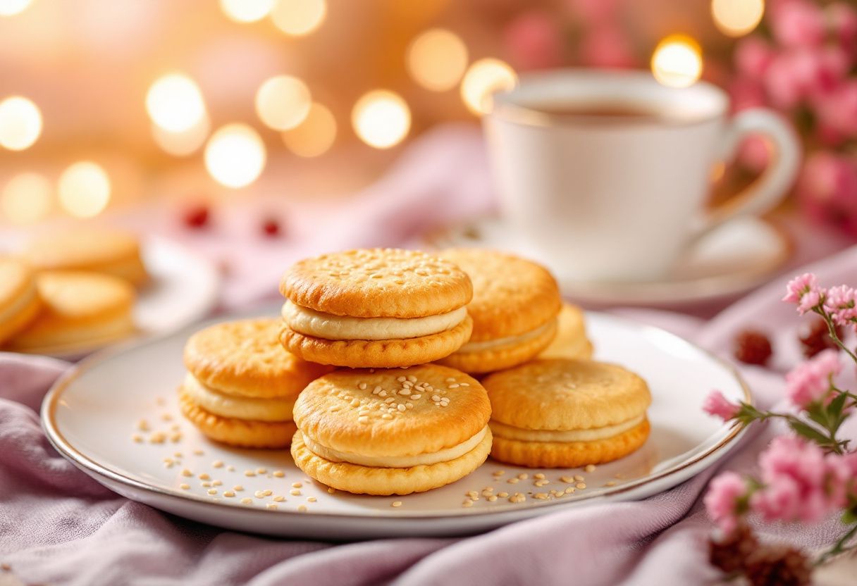 Monaco Sesame Biscuits recipe image