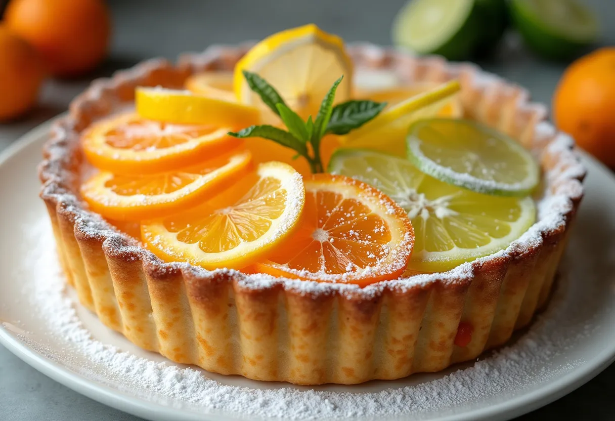 Monégasque Citrus Tart