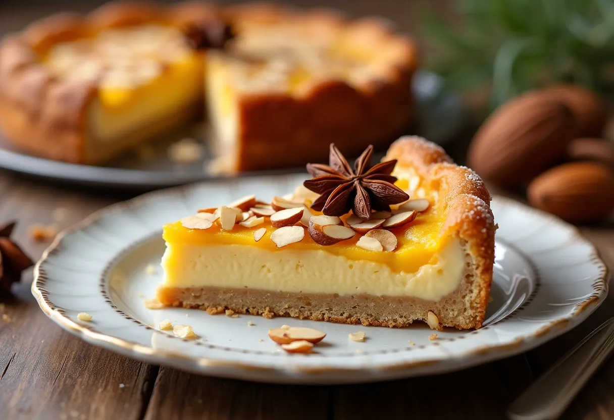Montenegrin Star Anise Tart recipe image