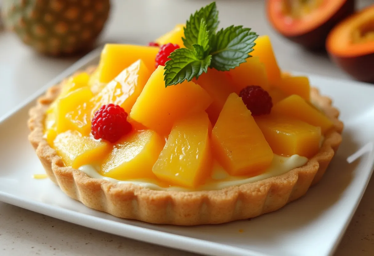 Morne Chandeleur Tart recipe image