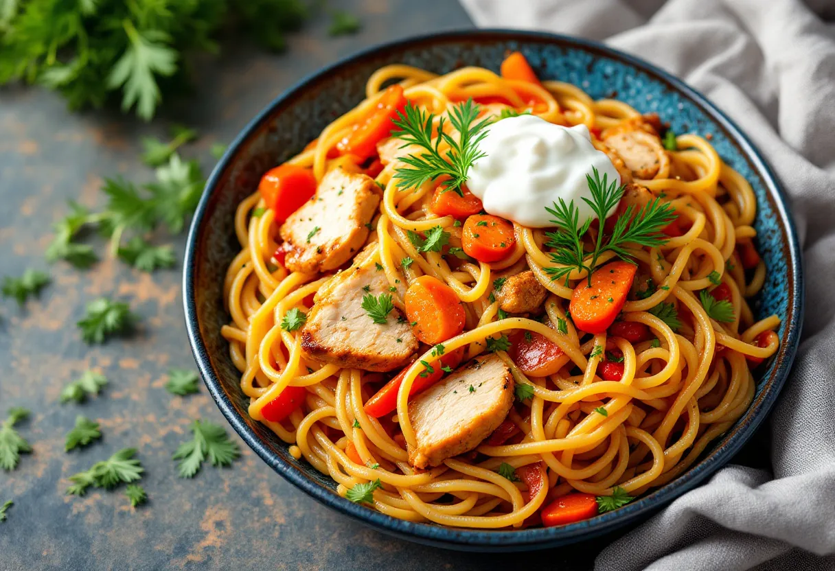 Moscow Zest Noodles recipe image