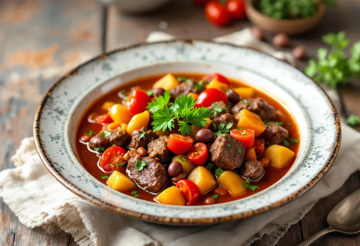 Mosotho Chili Stew recipe image