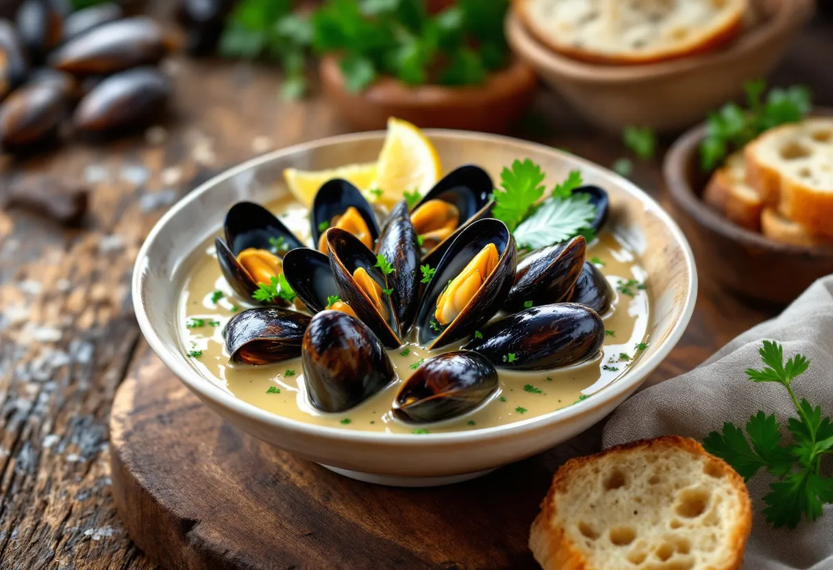 Moules Marinières recipe image