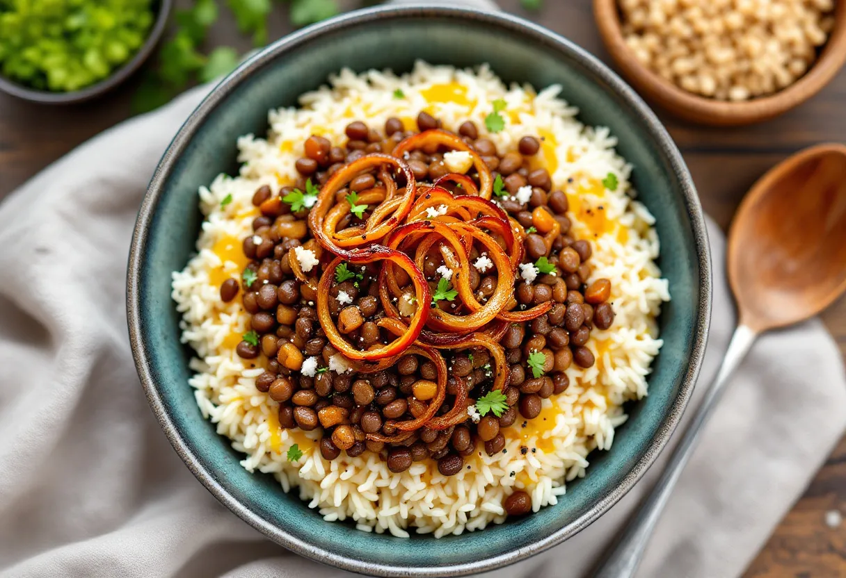 Mujadara recipe image