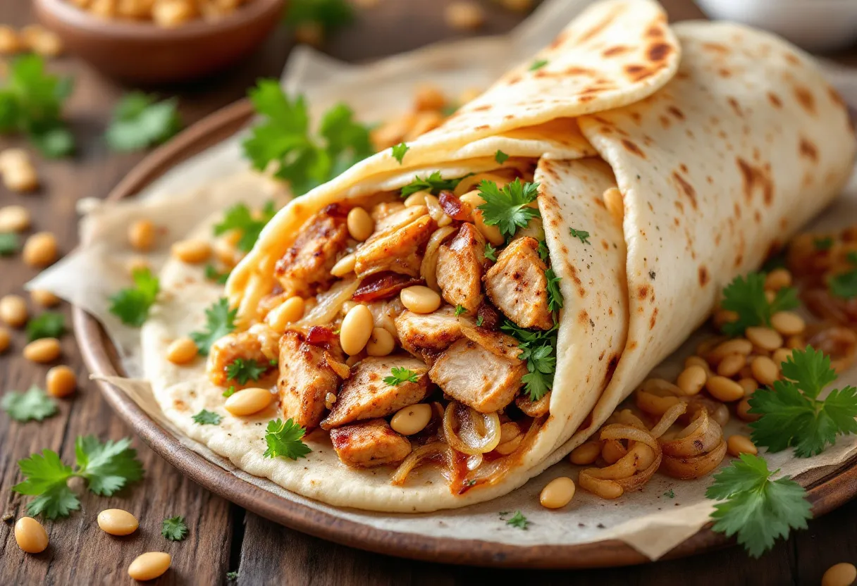 Musakhan Roll recipe image