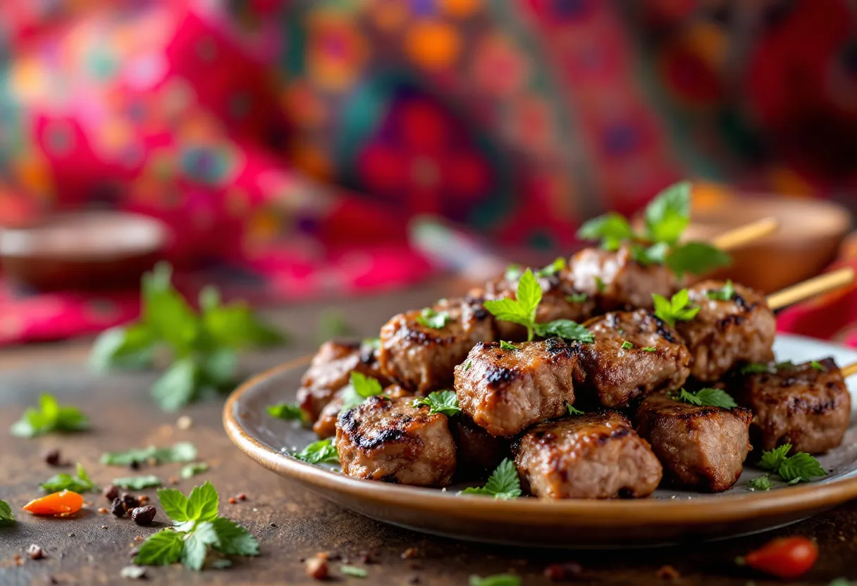 Namak Mandi Kebabs recipe image