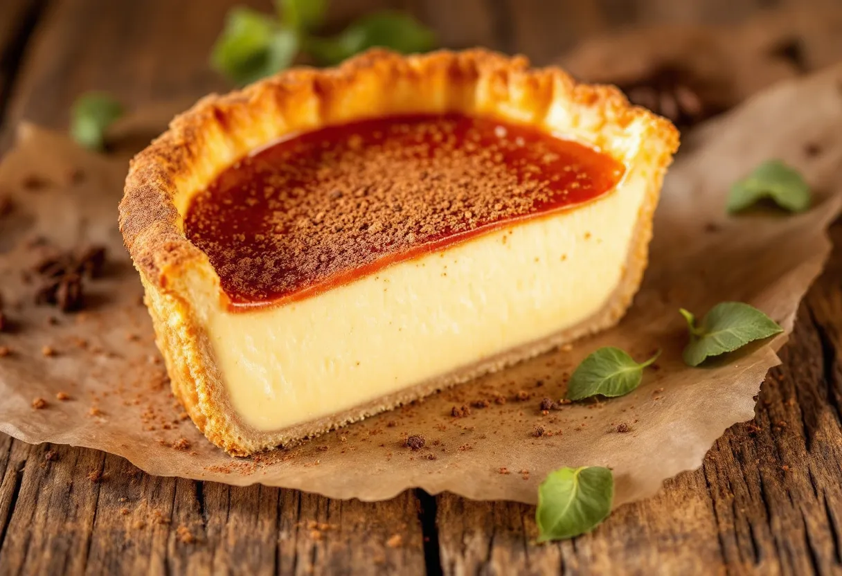 Namibian Rooibos Melktart recipe image