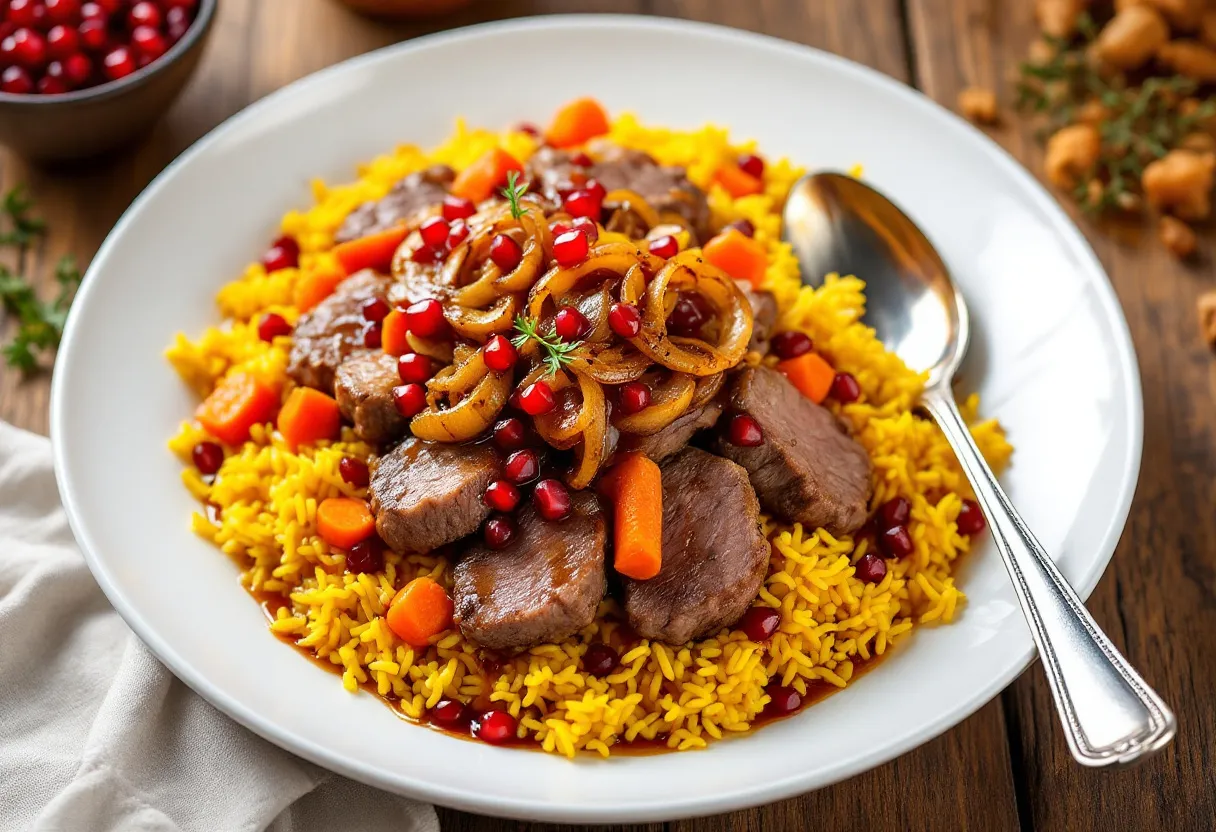 Narsharab Plov recipe image