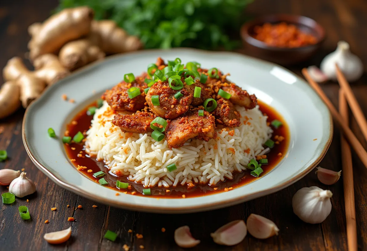 Nasi Tim Peaty recipe image