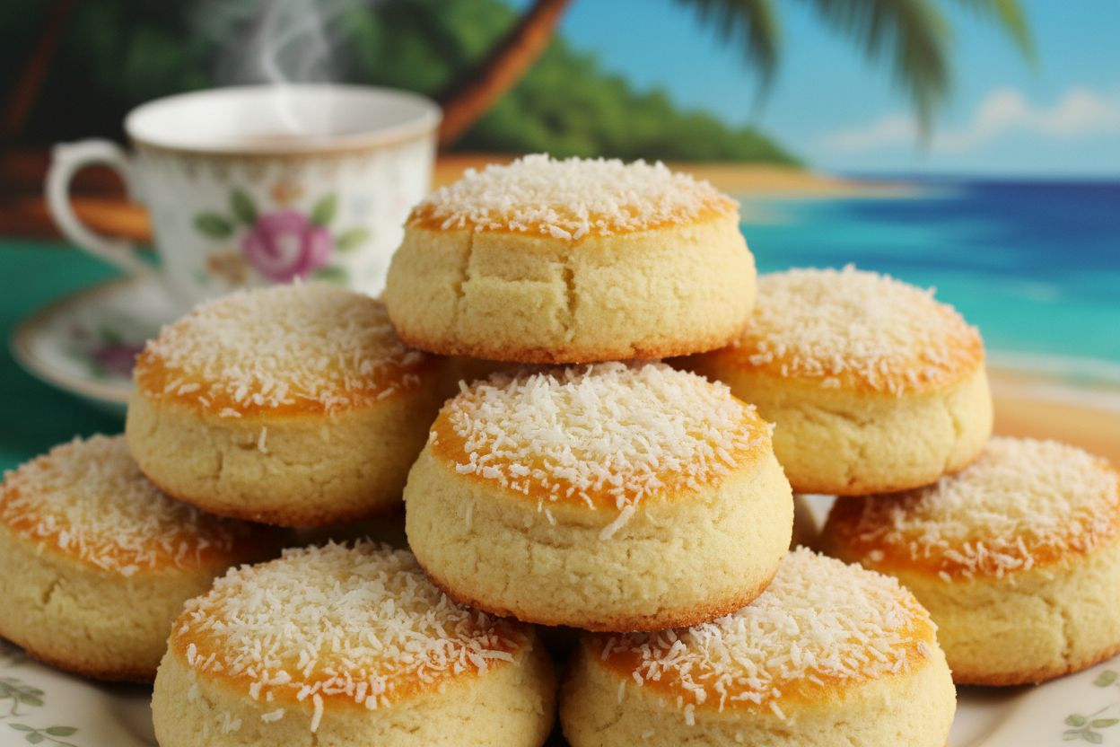 Nauruan Coconut Shortbread recipe image