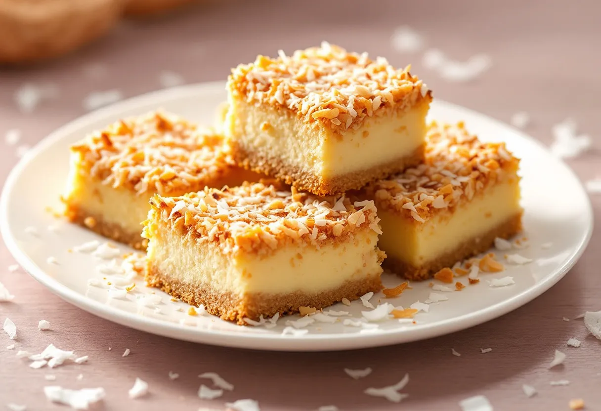 Nica Coconut Squares recipe image