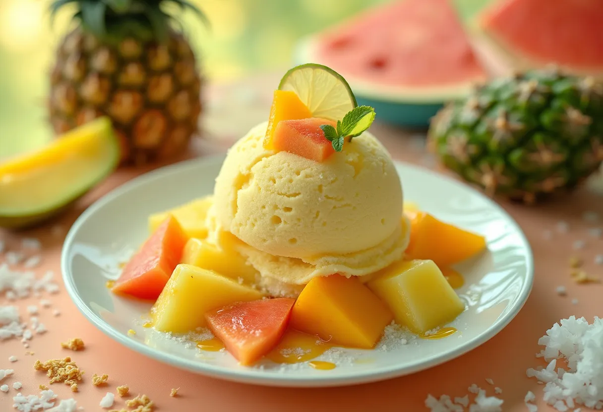 Nieve del Paraíso recipe image