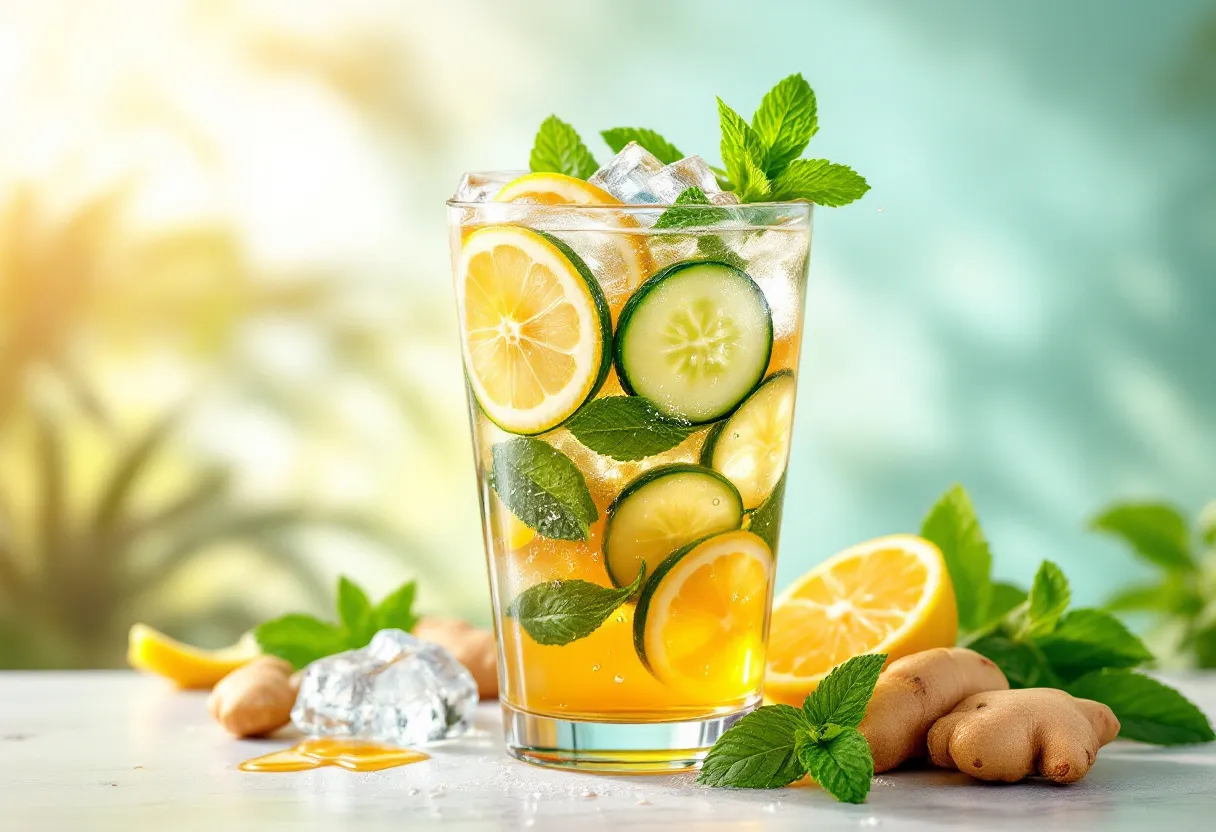 Nile Breeze Infusion recipe image