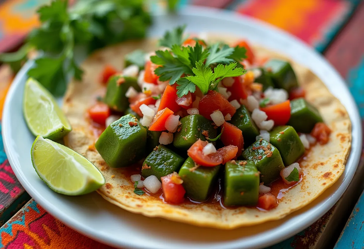 Nopalitos Con Rajas recipe image