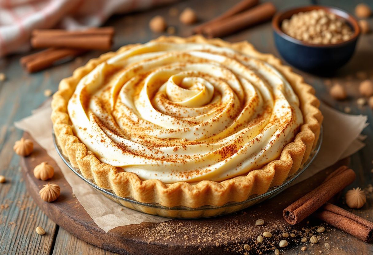 Nutmeg Nirvana Pie recipe image