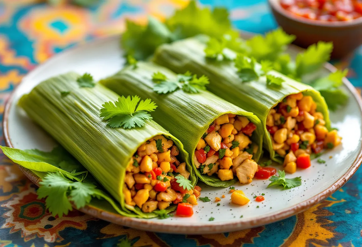 Oaxacan Spiced Tamales