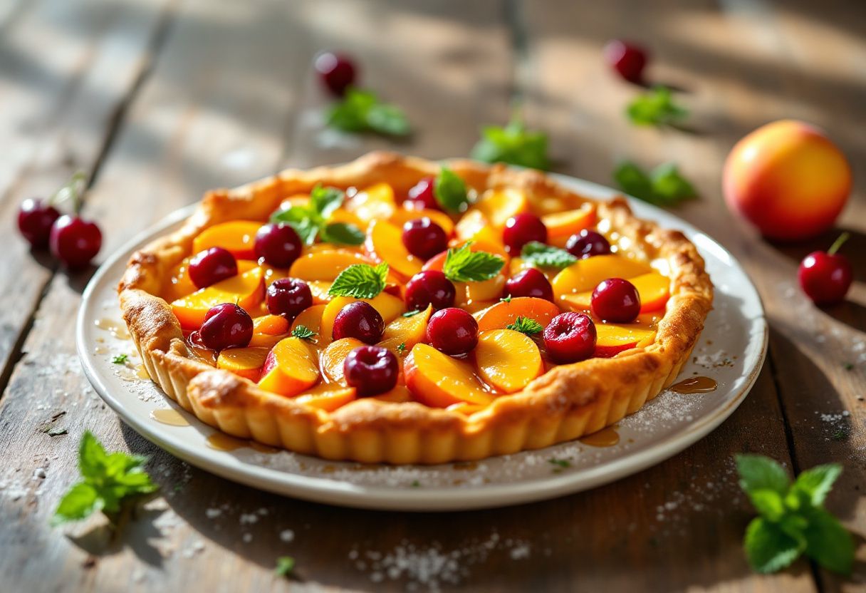 Okanagan Sunrise Tart recipe image