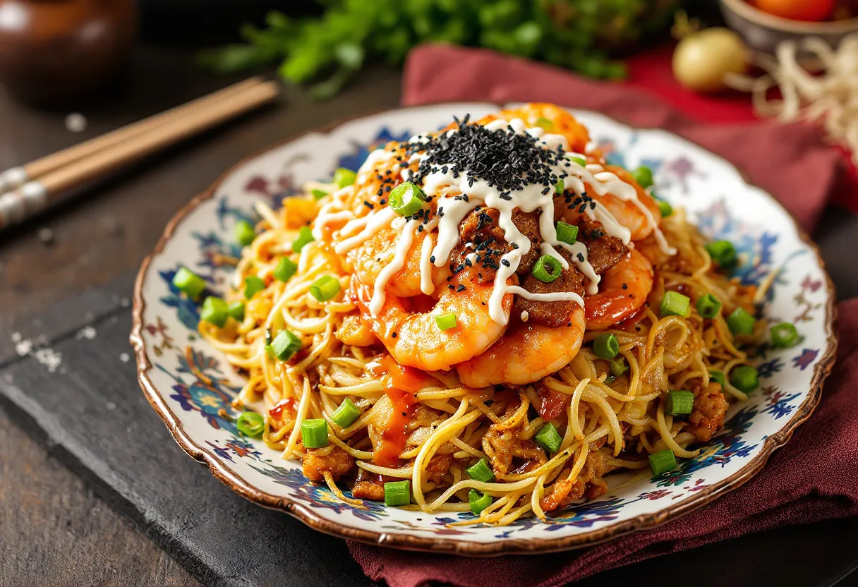 Okonomiyaki recipe image