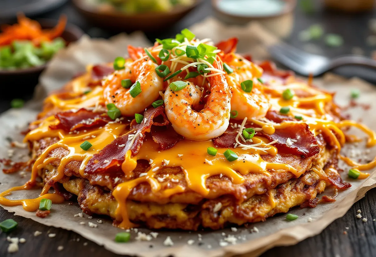 Okonomiyaki Fusion recipe image