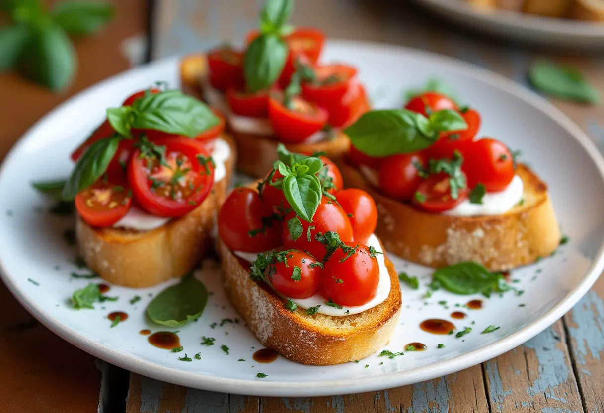 Old Strathcona Bruschetta