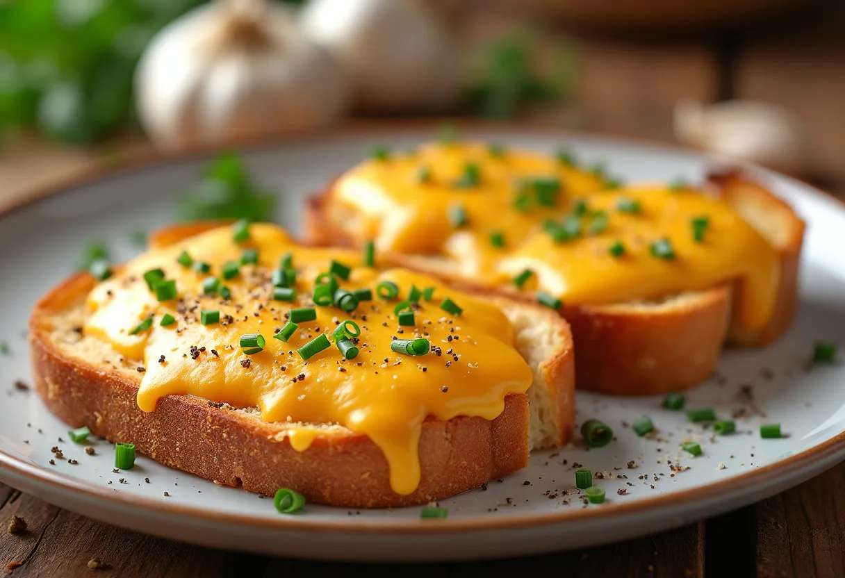 Olomoucké Tvarůžky Toast recipe image