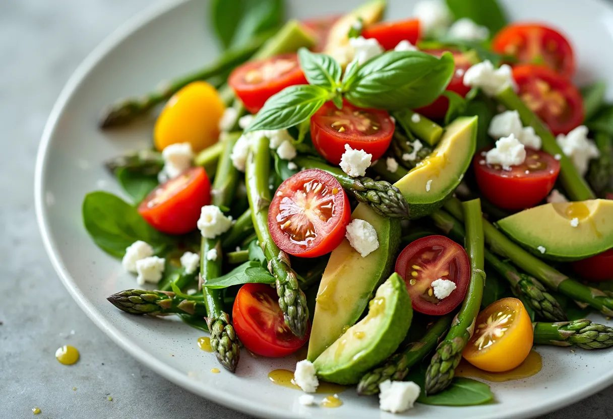 Ontario Asparagus Salad recipe image