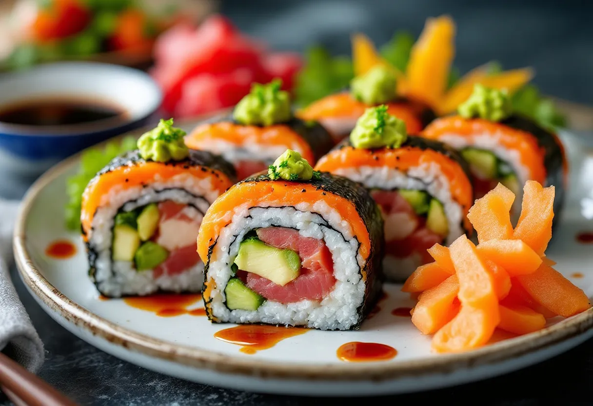 Osaka Frostbite Sushi recipe image