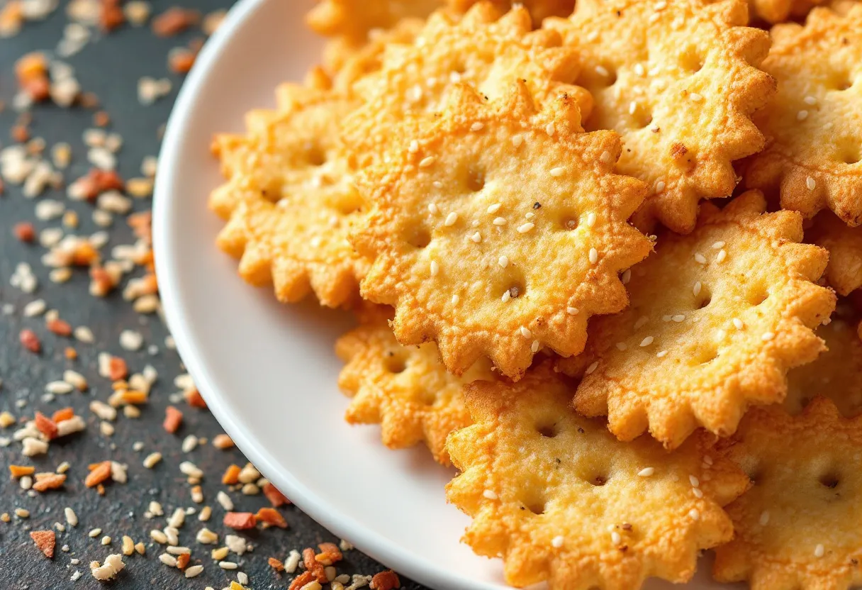 Osaka Furikake Crackers recipe image