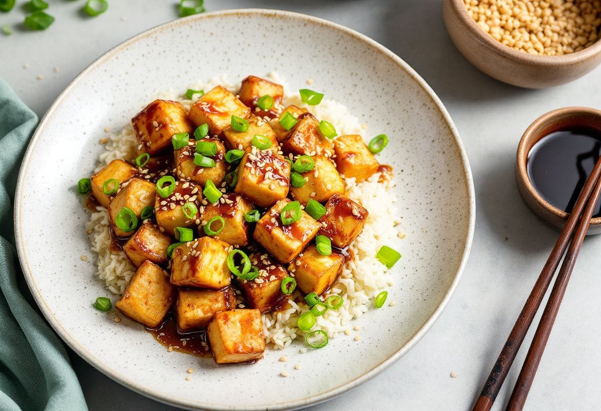 Osaka Tamari Tofu recipe image
