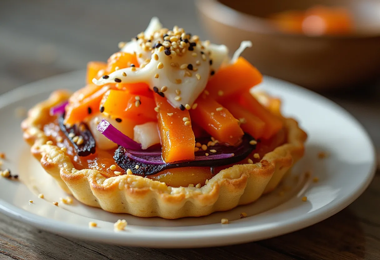 Osaka Tsukemono Tart recipe image