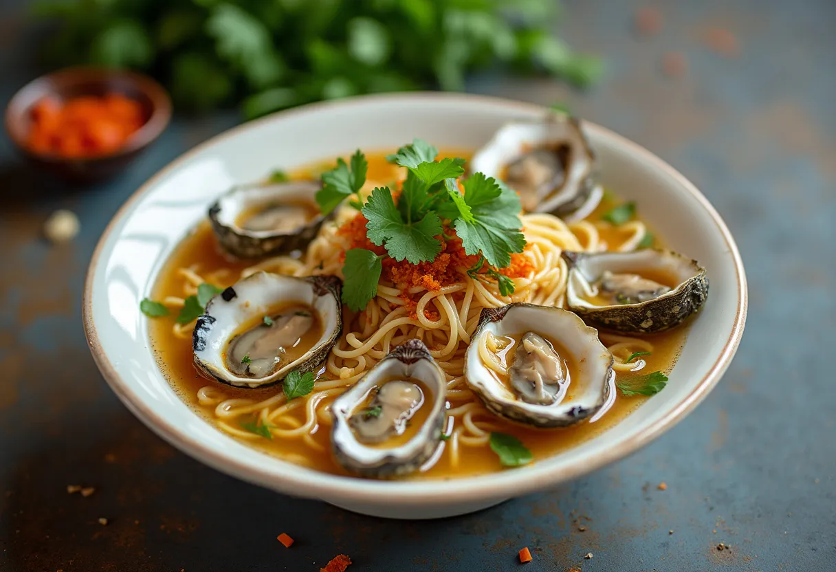 Oyster Vermicelli recipe image