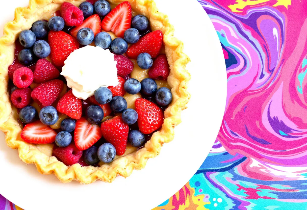 Pacific Berry Tart recipe image