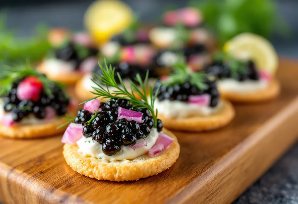 Pacific Caviar Bites