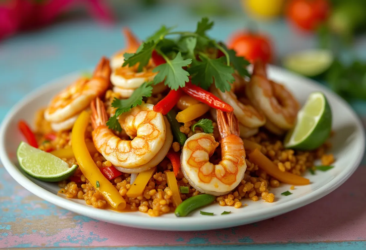 Pad Pong Karee recipe image