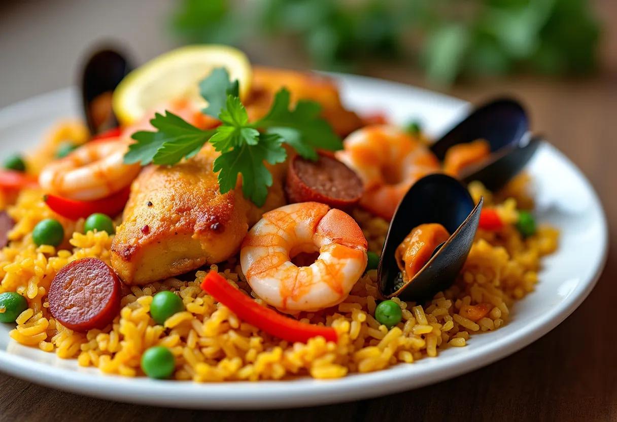 Paella Roja