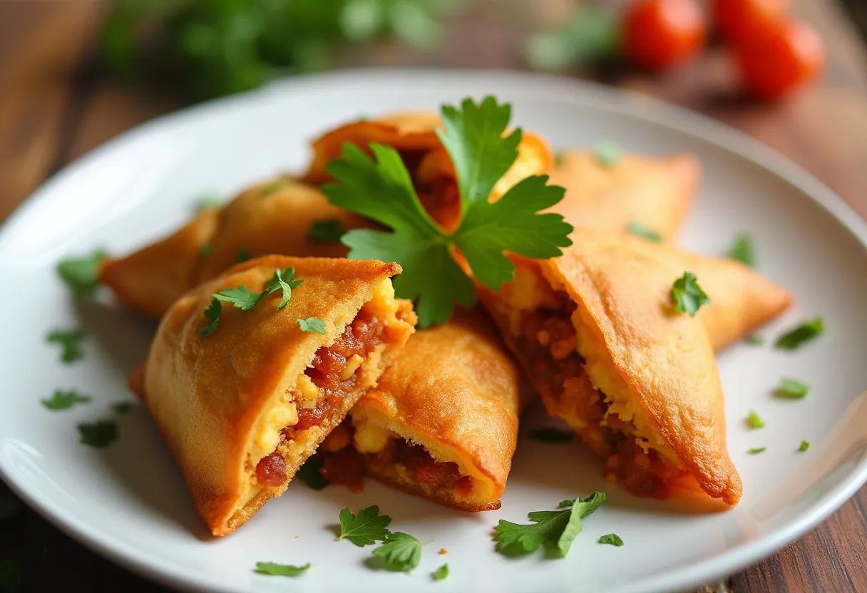 Paneer Pockets recipe image