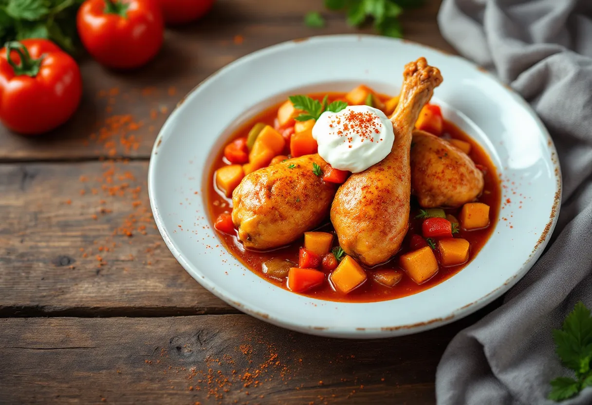 Paprikás Csirke recipe image