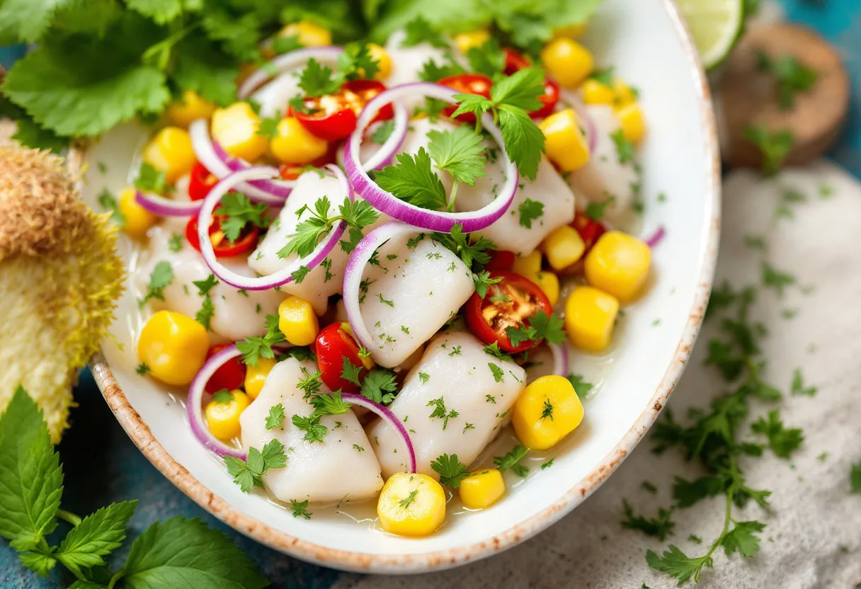 Paraná Herb Ceviche recipe image