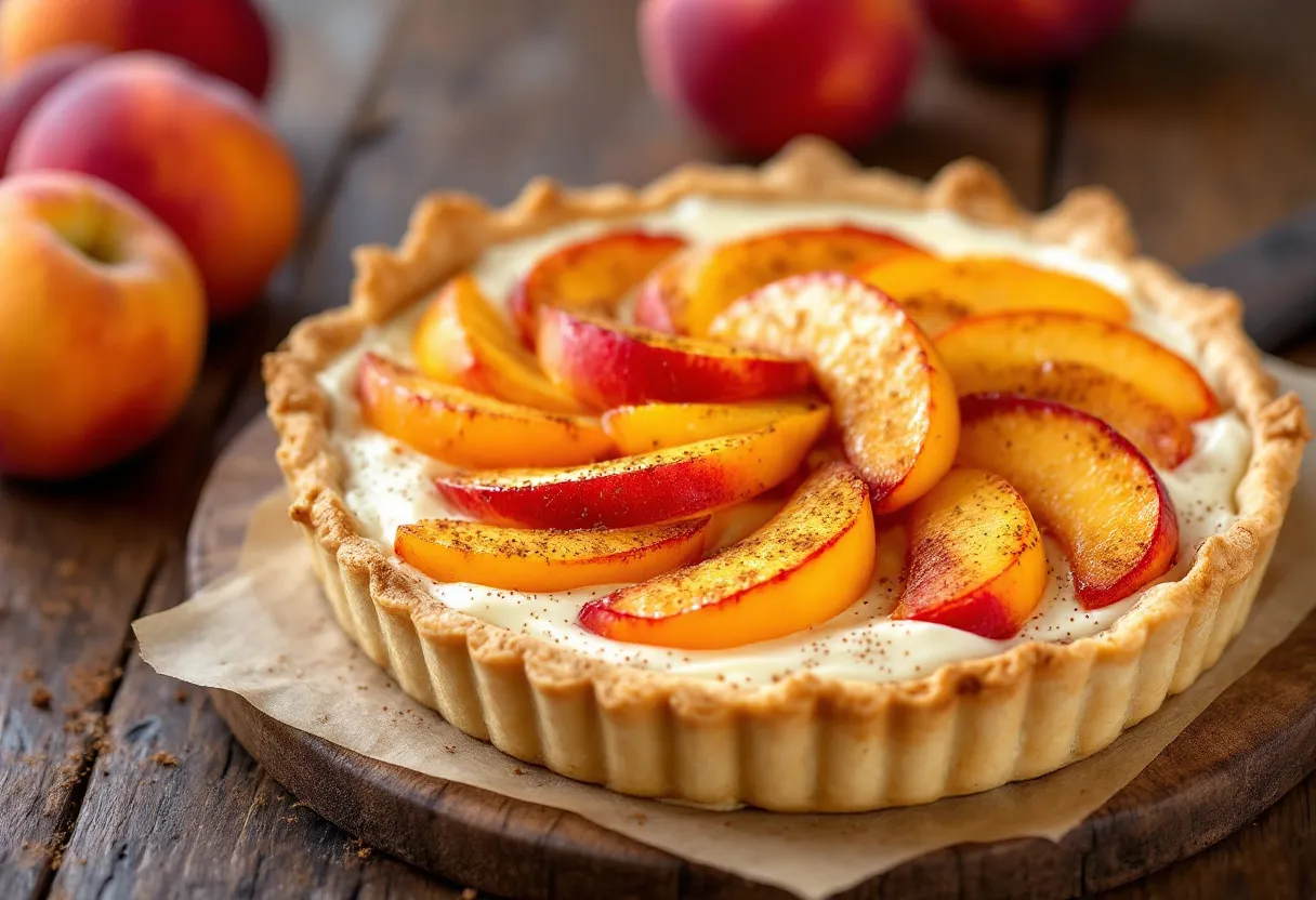 Peach Harmony Tart