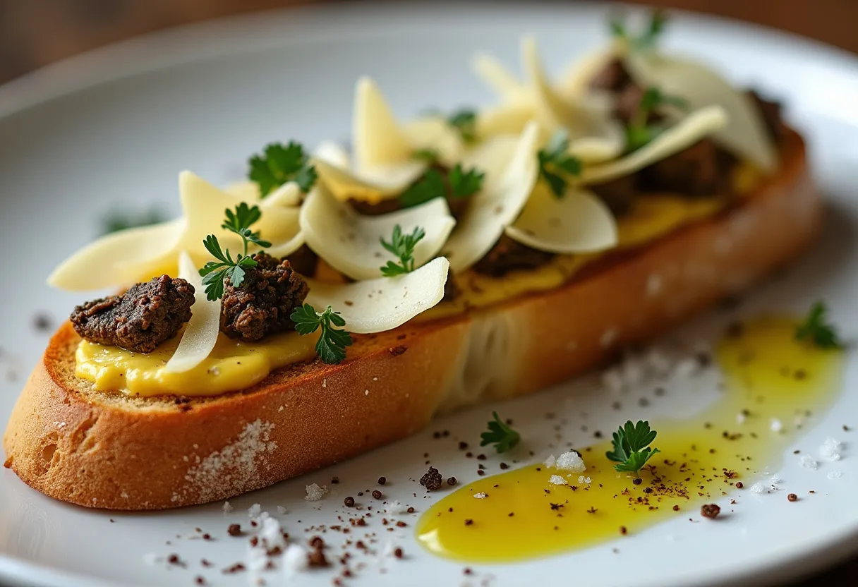 Périgord Truffle Tartine recipe image