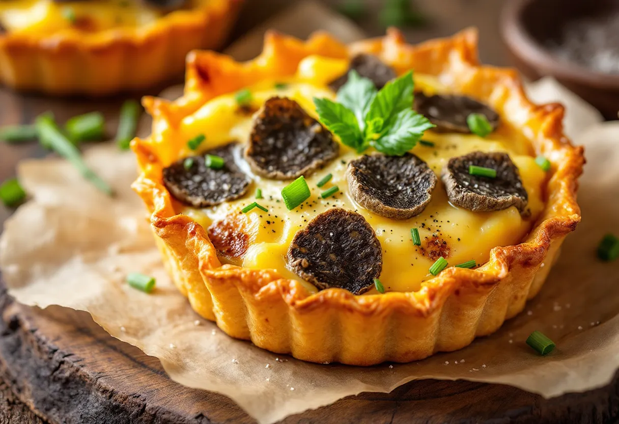 Périgord Truffle Tartlet recipe image