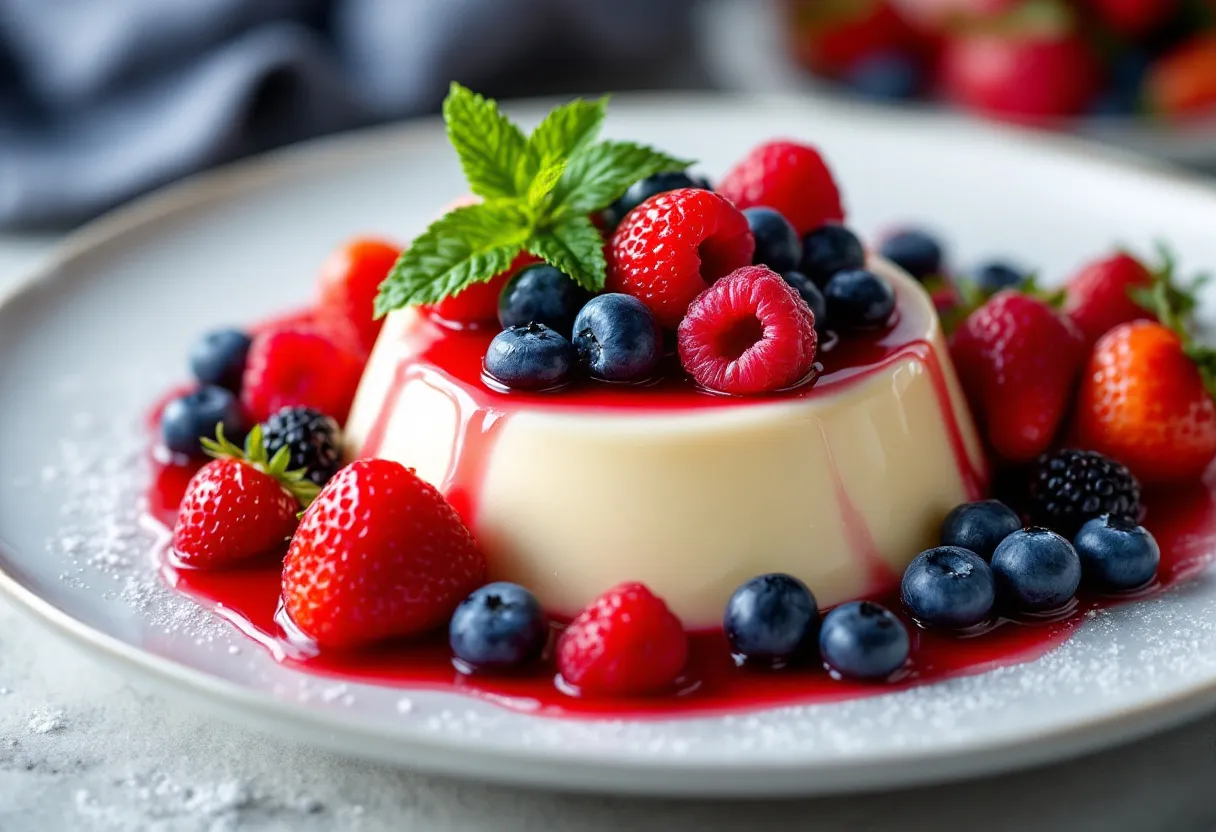 Perth Panna Cotta recipe image